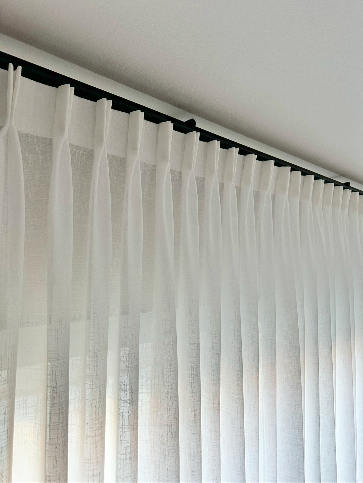 Drapery installation