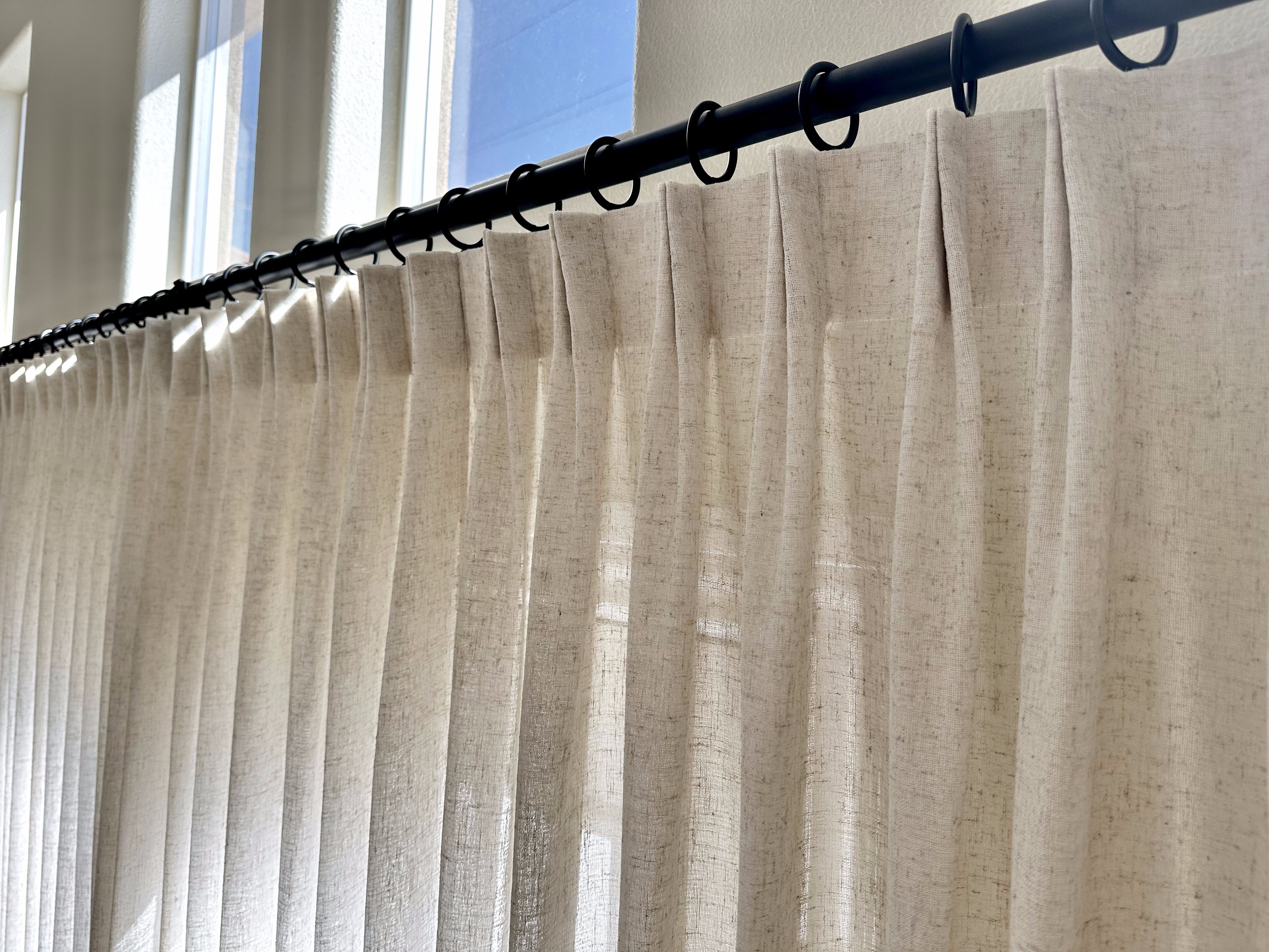 Drapery installation